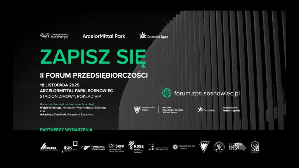 Serdecznie zapraszamy na II Forum Przedsiębiorczości w Sosnowcu!